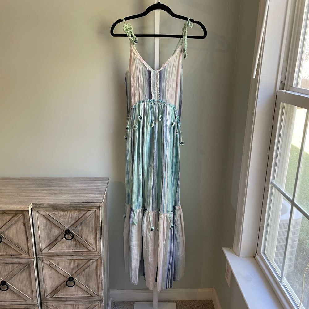 Z&L Watercolor Midi Dress